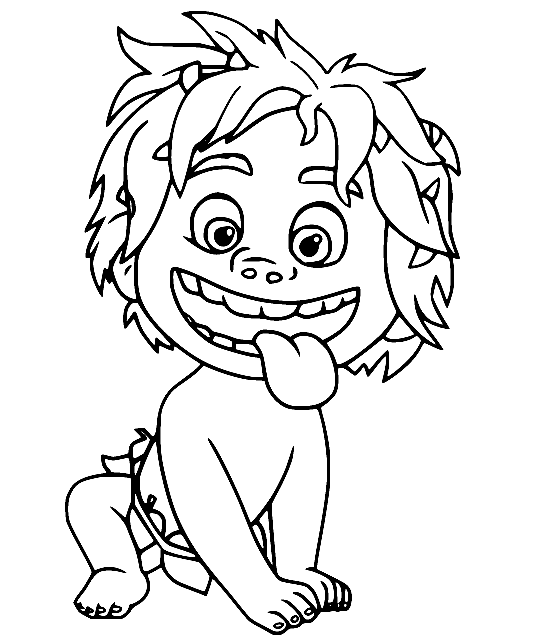 The Good Dinosaur Coloring Page