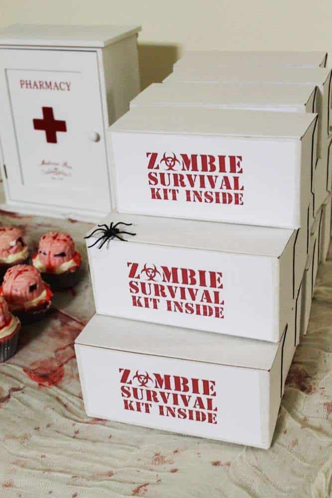 The Walking Dead Birthday Party Favors
