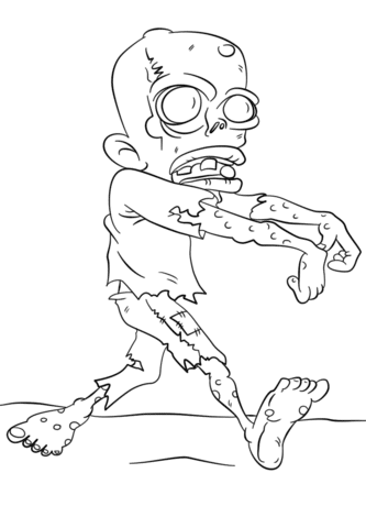 The Walking Dead Coloring Page 