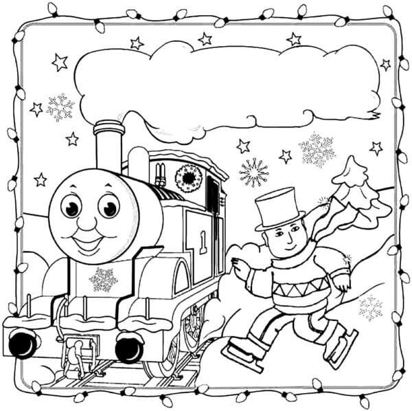 Thomas and Friends Coloring Page 