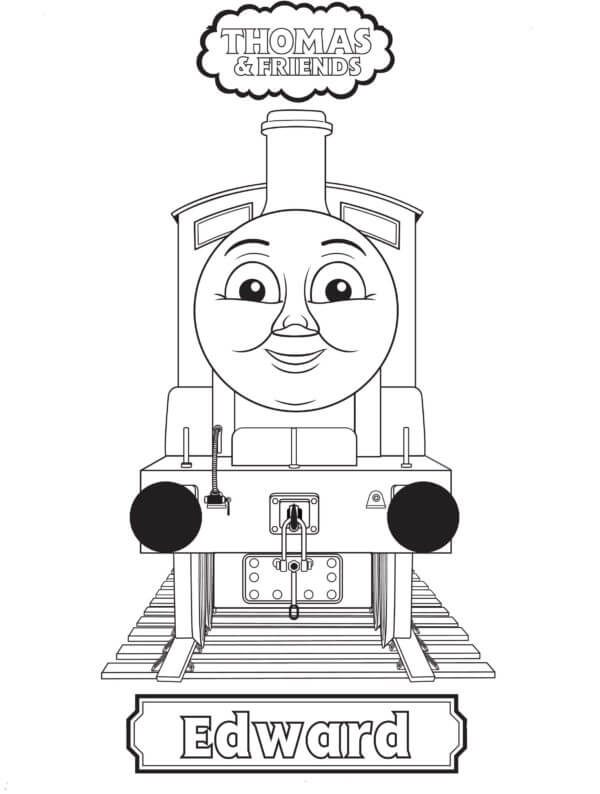 Thomas and Friends Coloring Page 