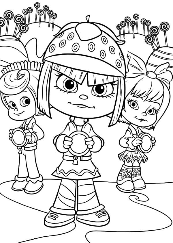 Wreck it Ralph Coloring Page 
