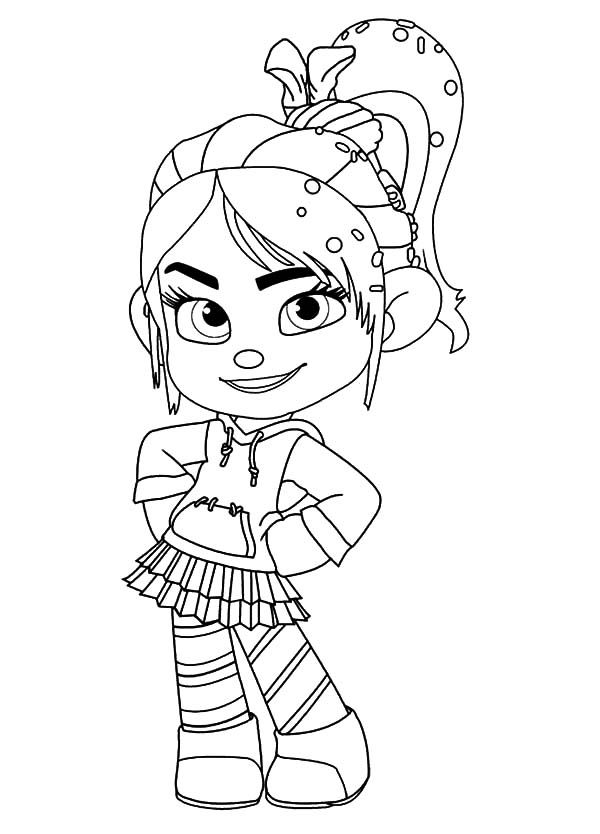 Wreck it Ralph Coloring Page 