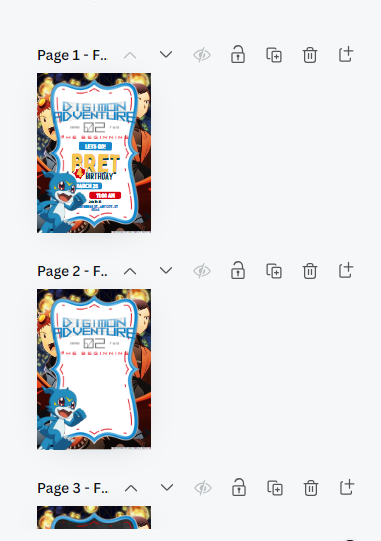 how to edit digimon birthday invitations 2