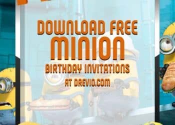 FREE Editable Minion Birthday Invitation
