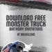 FREE Editable Monster Truck Birthday Invitations