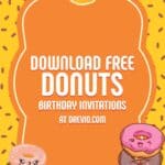 8+ Donut Birthday Invitation Templates