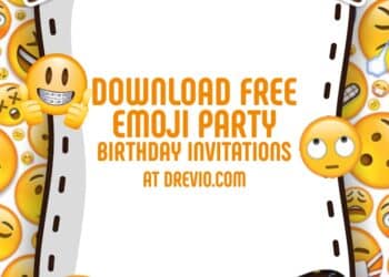 Emoji Birthday Invitations