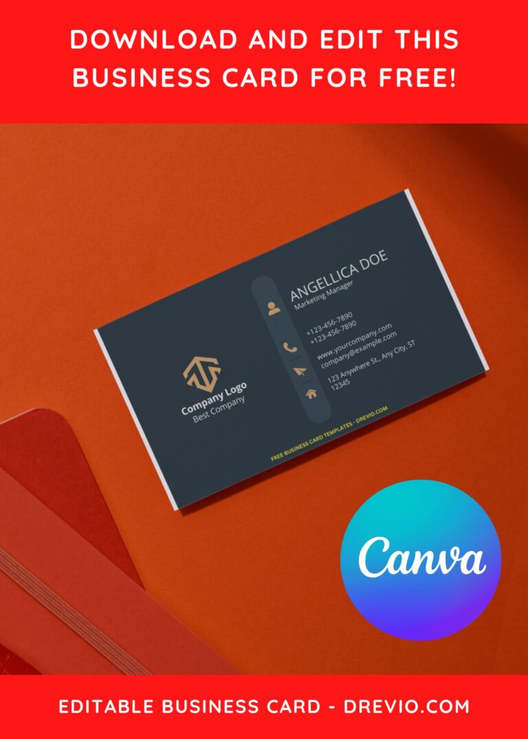 10+ Creative Corporate Canva Business Card Templates