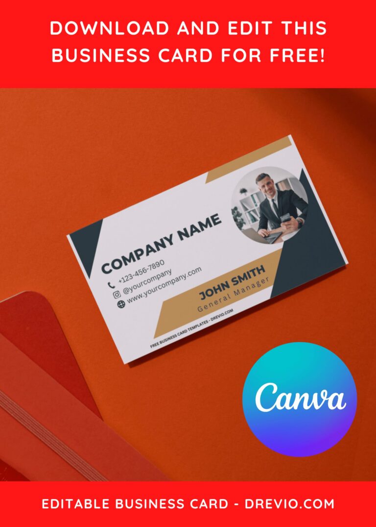 10+ Bold Modern Corporate Canva Business Card Templates