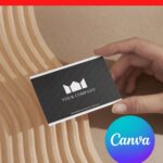 10+ Modern Black & White Geometric Canva Business Card Templates