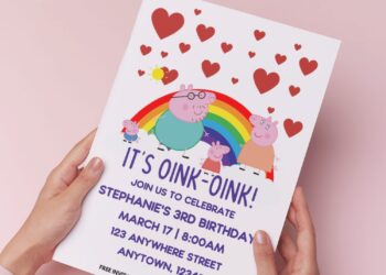 Creating A Lovely Peppa Pig Invitations: Fun Parties B