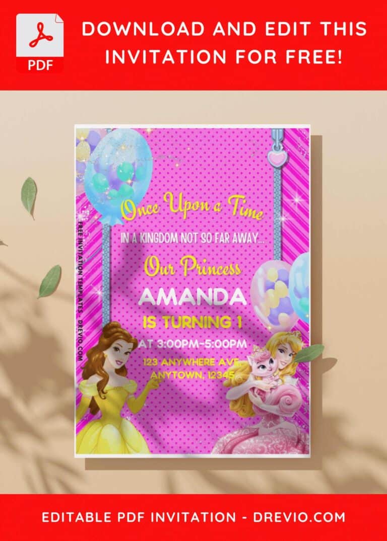 Disney Princess Birthday Invitations: Easy Steps And Creative Ideas