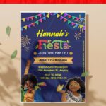 Disney Encanto Birthday Invitations: DIY Template For Beginner
