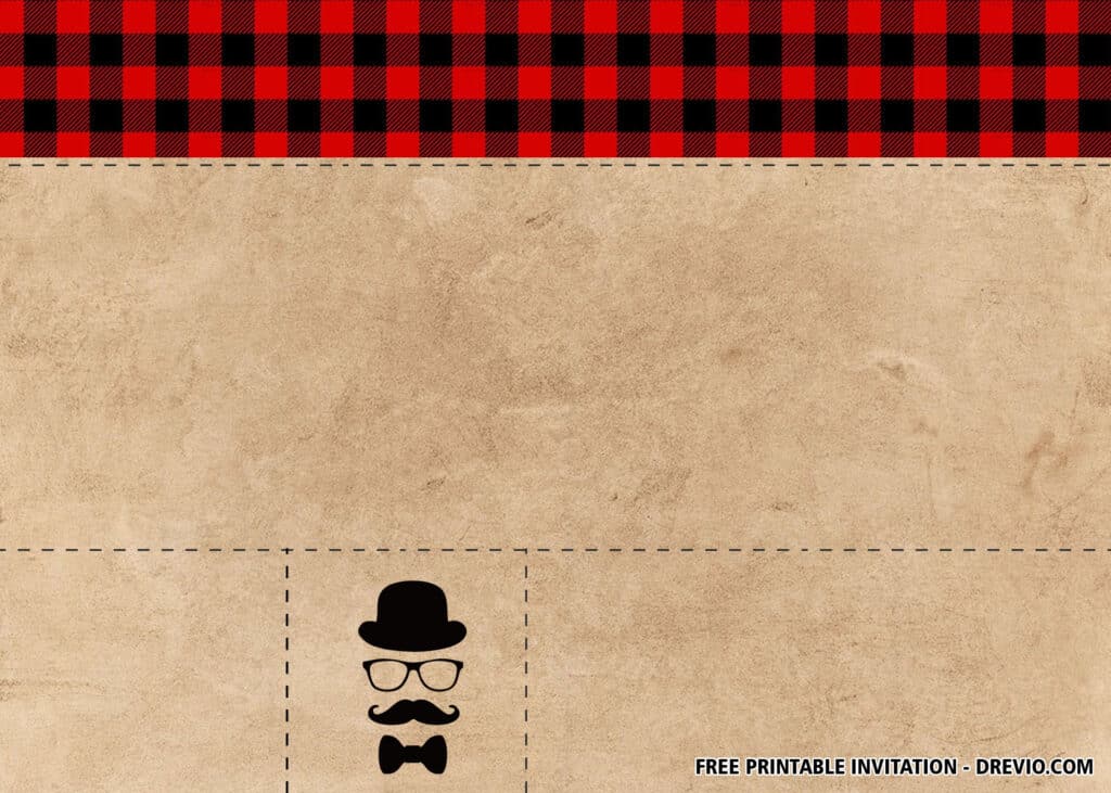 FREE Editable Beard Party Invitations