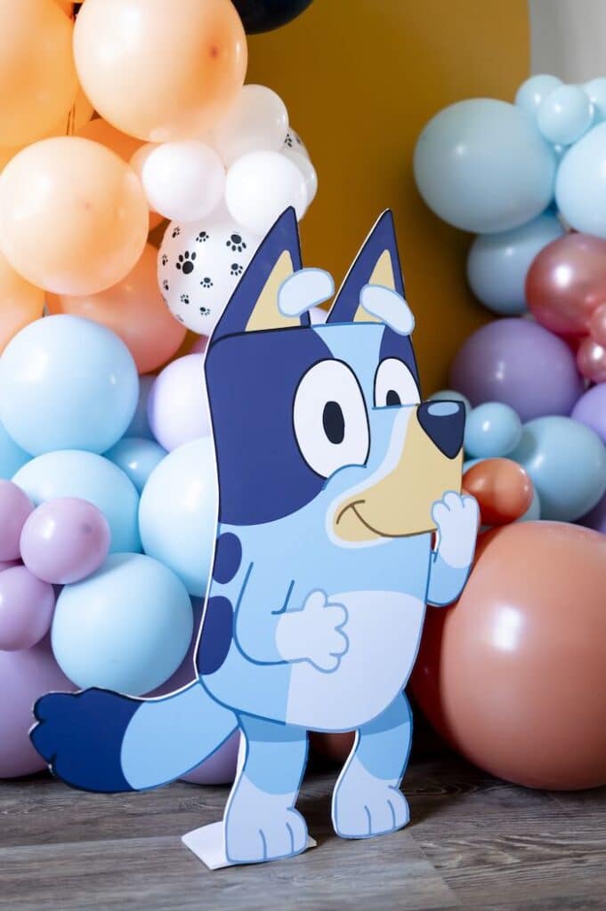 Bluey Birthday Party Cutouts