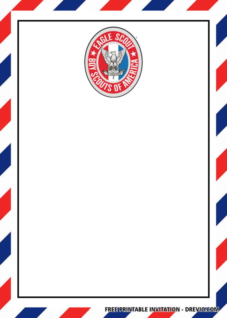 FREE Editable Boy Scout Invitations: