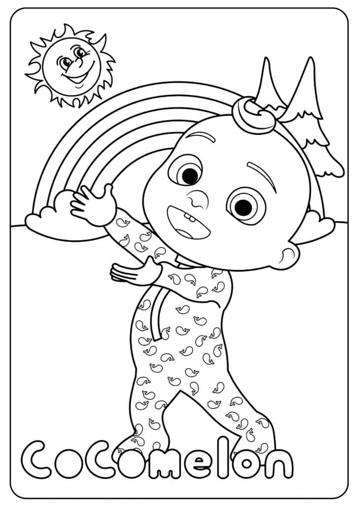 Cocomelon Coloring Pages 2