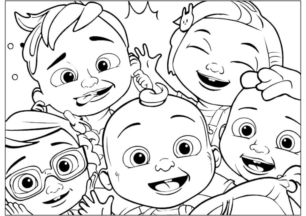 Cocomelon Coloring Pages 3