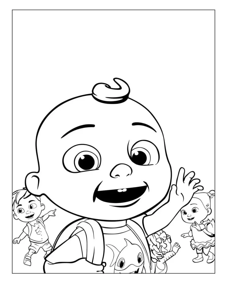 Cocomelon Coloring Pages