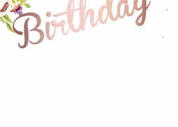 FREE 80’s Birthday Invitations