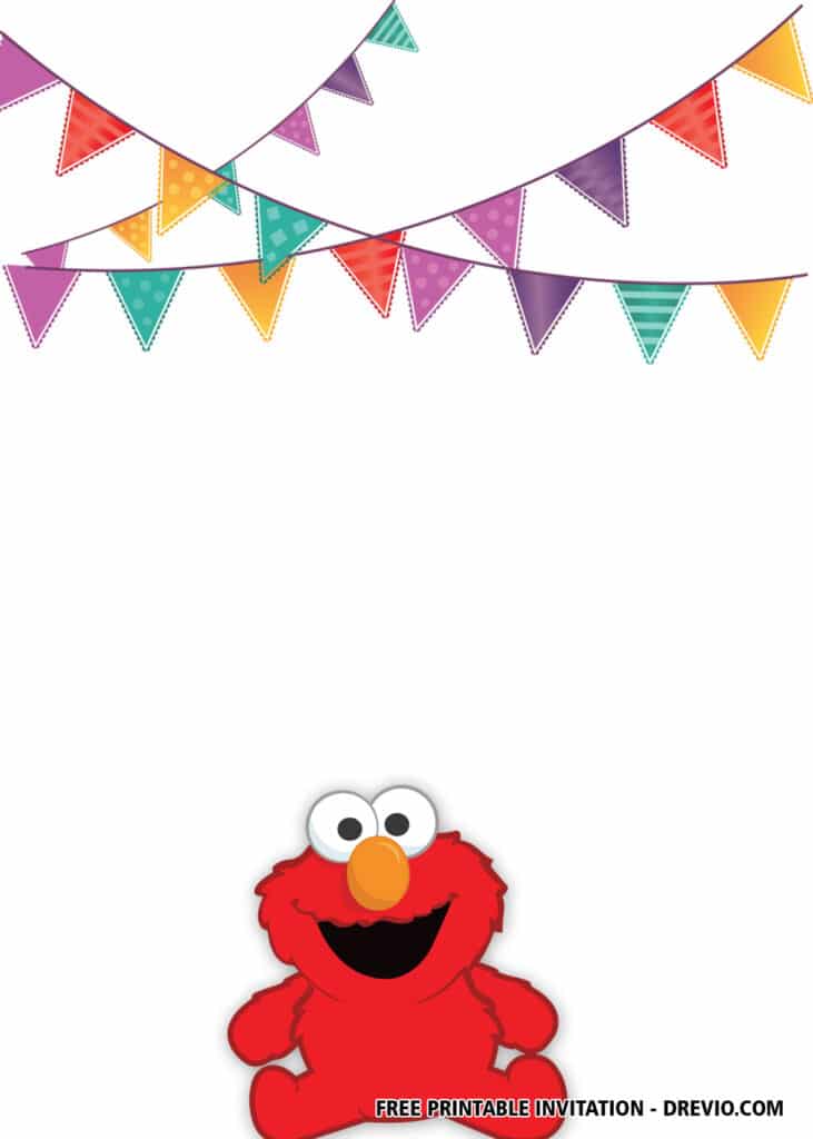 Free Sesame Street Birthday Invitations