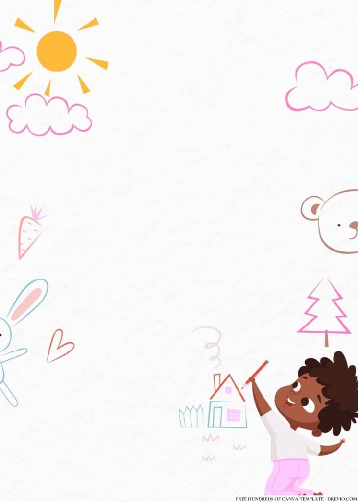 FREE Artistic Masterpieces Birthday Canva Templates 16