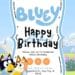 FREE Bluey Birthday Invitations