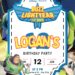 FREE Buzz Lightyear Birthday Invitations: