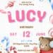 FREE Candyland Carnival Birthday Invitations