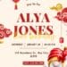 FREE Chinese New Year Birthday Invitations