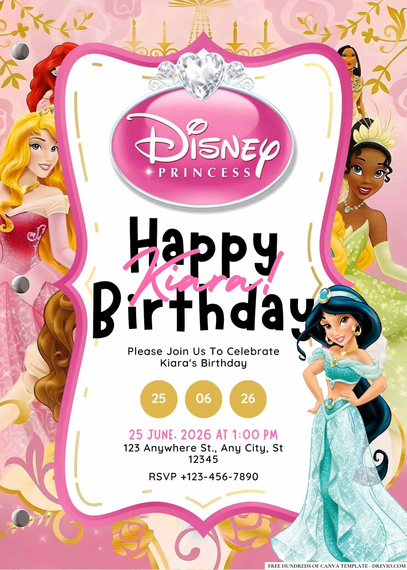 Unlock the Magic: Tips to Host a Disney Princess Birthday Bash with FREE Themed Invitations!