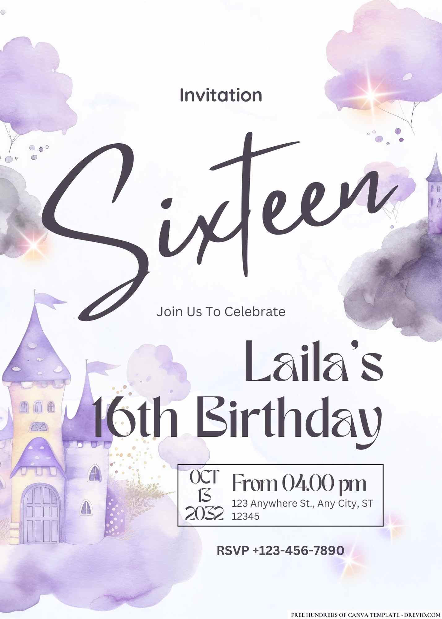 Magic Delivered: Download Now Enchanted Castle Birthday Invitations!