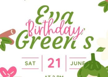 FREE Fairy Garden Party Birthday Invitations