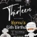 FREE Halloween Birthday Invitations