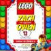 FREE Lego Birthday Invitations