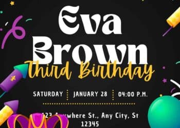FREE Editable Masquerade Birthday Invitations