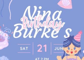 FREE Mermaid Birthday Invitations