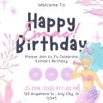 Tips for Hosting an Enchanting Mermaid-Themed Birthday Party with FREE Invitations!