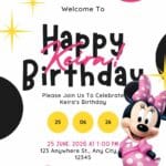 Polka-Dot Perfection: Hosting a Magical Minnie Mouse Birthday Party (with Free Invitations!)