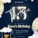FREE Moon and Stars Birthday Invitations