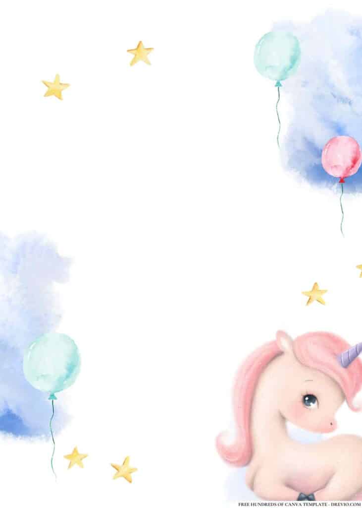 FREE My Little Pony Party Birthday Canva Templates 14