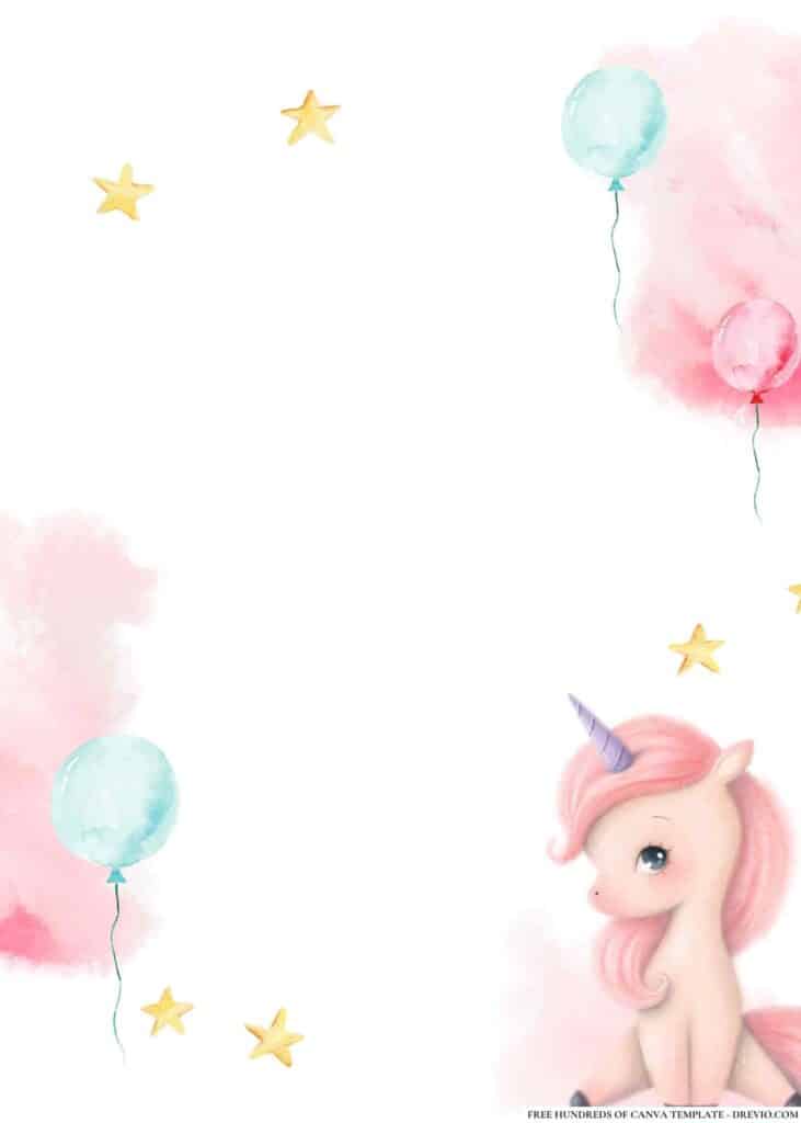 FREE My Little Pony Party Birthday Canva Templates 20