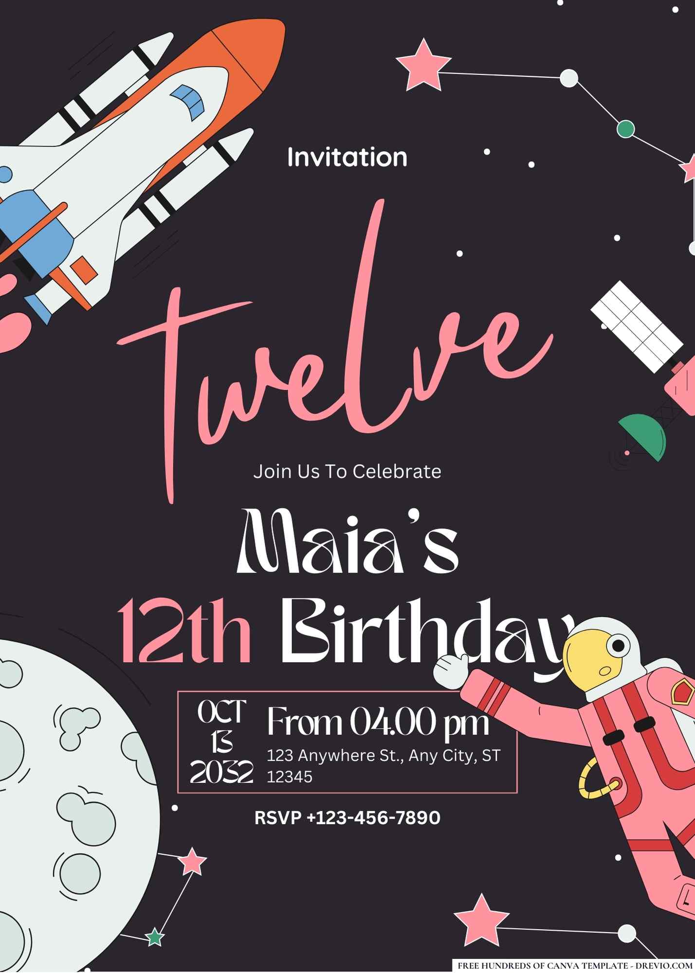 Blast Off with these Stellar Tips to Host an Outer Space Birthday Bash + FREE Invitations!