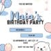 FREE Polar Birthday Invitations: