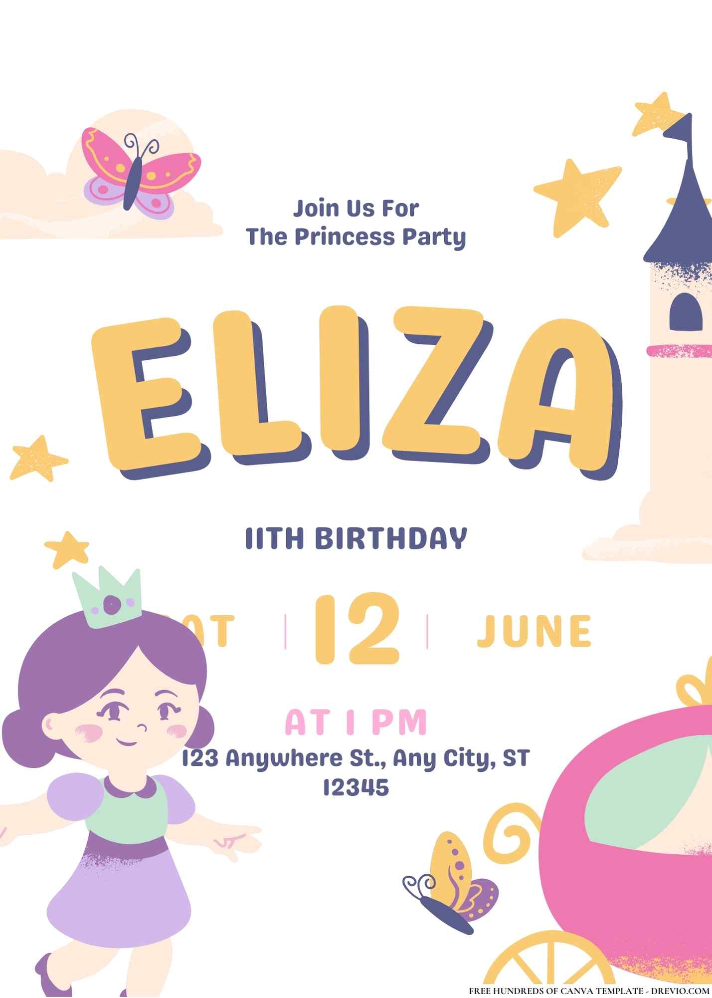 Unlock the Magic: Tips to Host a Princess Birthday Extravaganza with FREE Invitations!