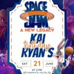 My Old Space Jam Invitation Needed an Update – Here’s the Refresh (18+ New Canva Templates)