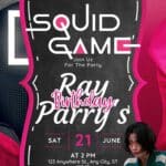 FREE Editable Squid Game Birthday Invitations