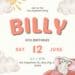 FREE White Elephant Birthday Invitations