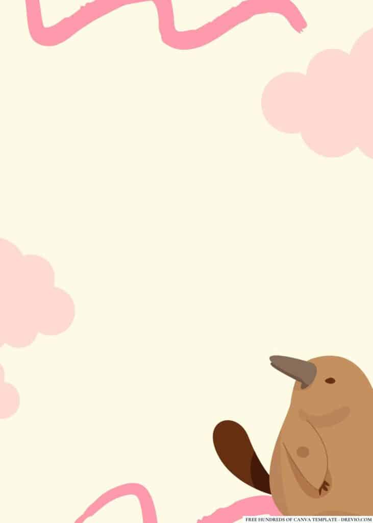 FREE Zoo Animals Birthday Canva Templates 16